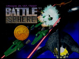 BattleSphere Gold title screen for Jaguar